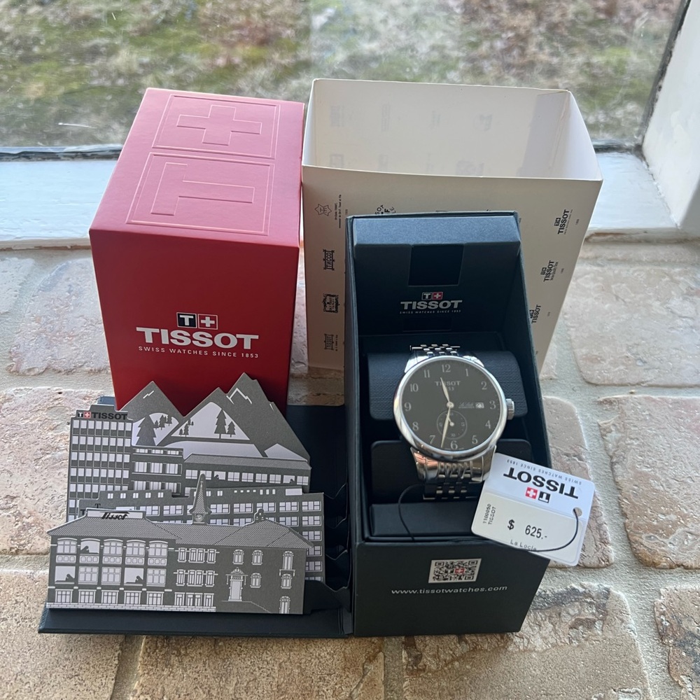 Tissot - Le Locle Automatic Black Dial Watch